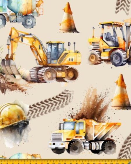 Bomuldsjersey med heavy construction