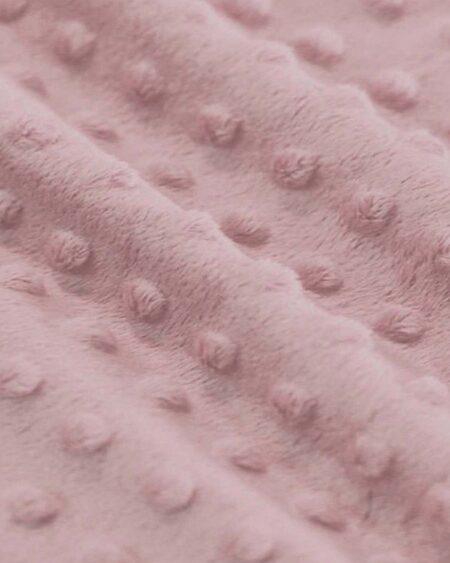 Minky Fleece sart rosa