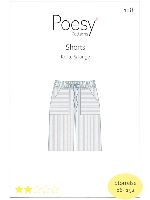 Shorts til dreng 128