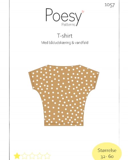 T-shirt med baadhals 1057