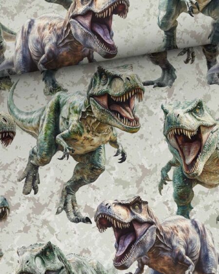 French Terry med T-Rex